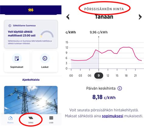 hs shkn hinta tunneittain|Pörssisähkö